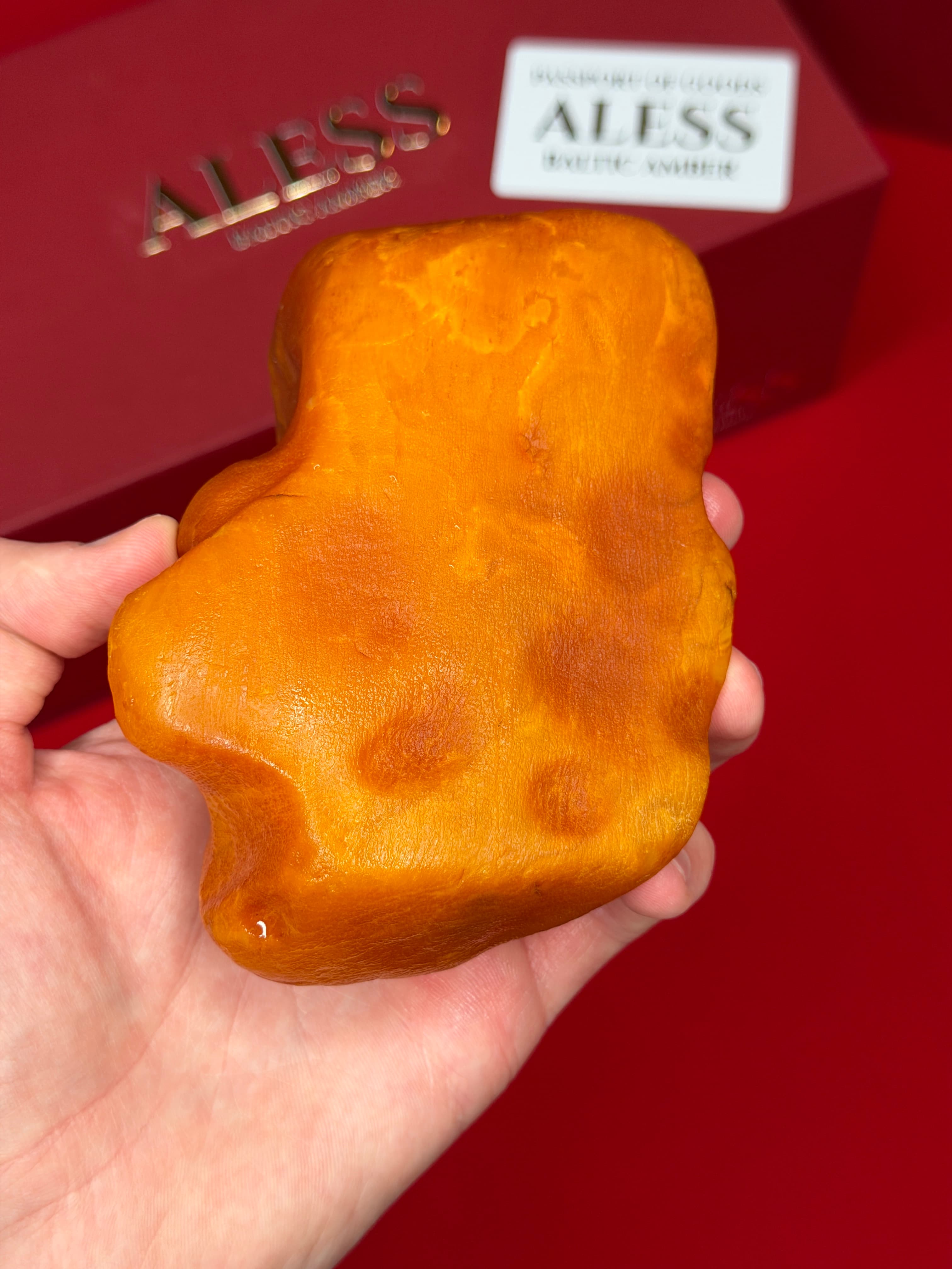 Tiger Stone 300g - Natural Baltic Amber Material - 1