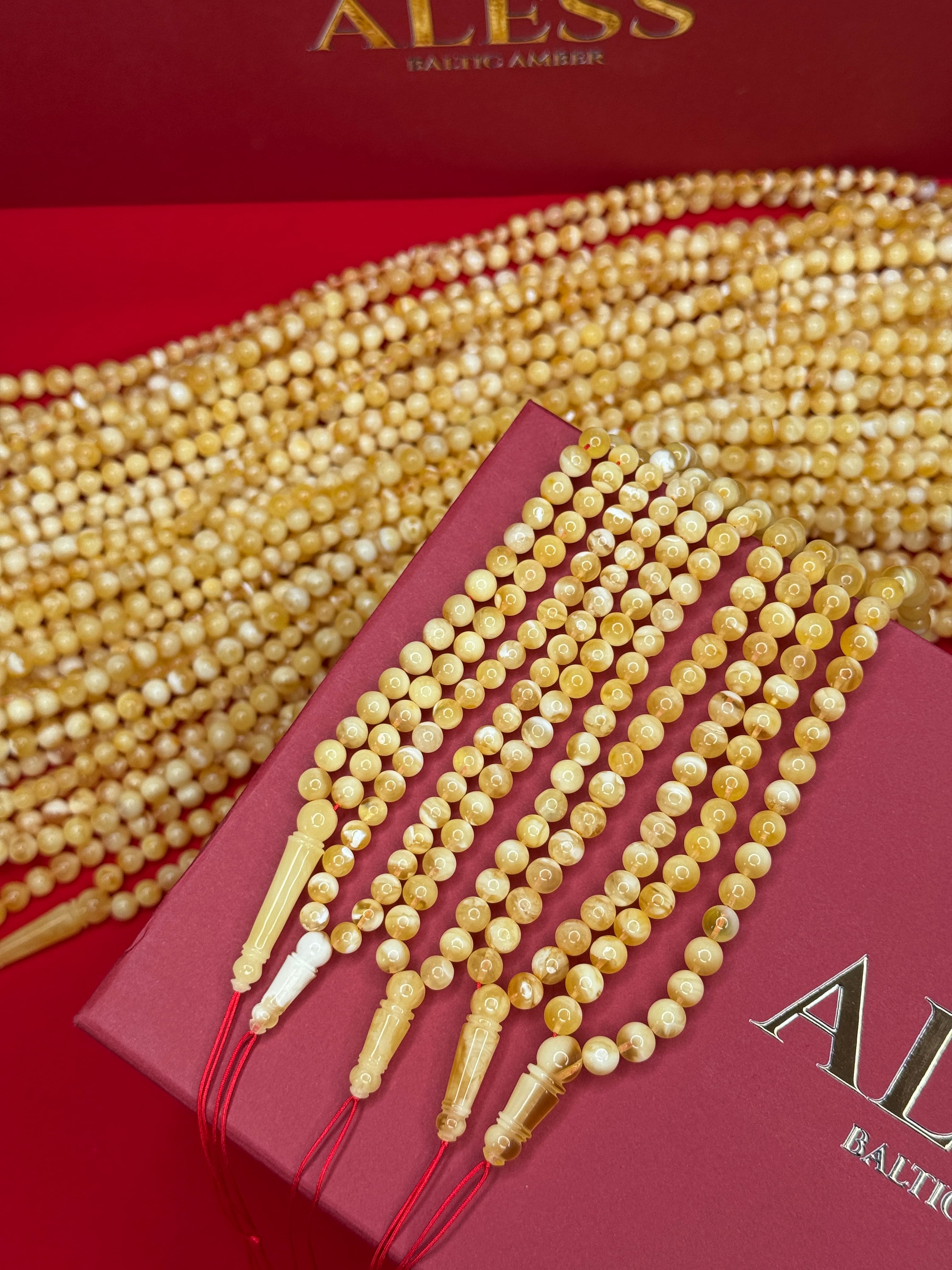 Tiger-patterned Rosary 1
